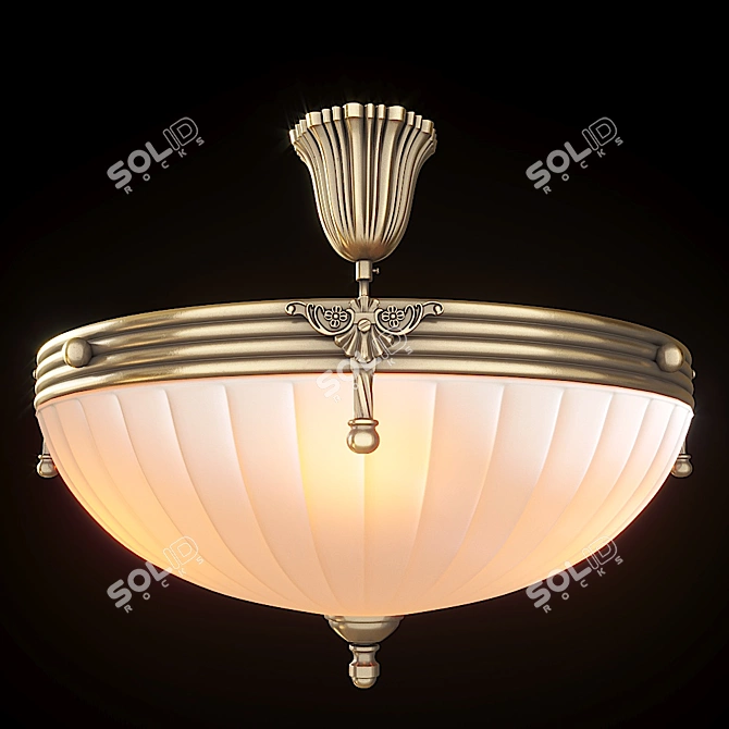 Elegant Aphrodite Chandelier 3D model image 7