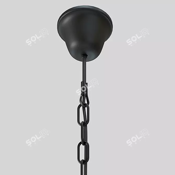 Vitaluce Drops Pendant Light 3D model image 6