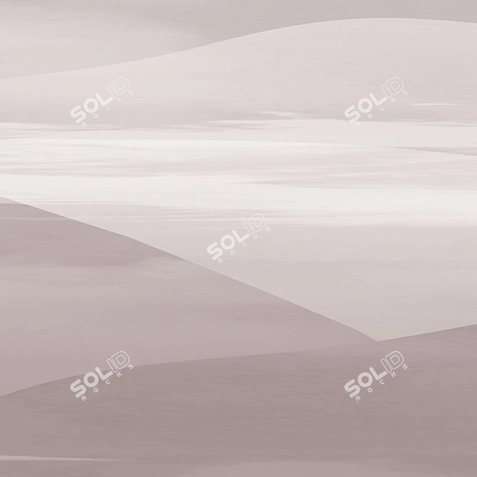 Title: Quiet Clouds: Eco-Embossed Wallpapers 3D model image 3
