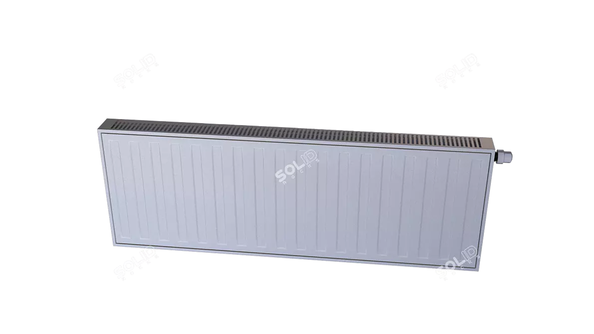 Battery-Powered Radiator 3D model image 1