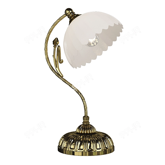 Elegant Modern Lamp 1825 3D model image 1