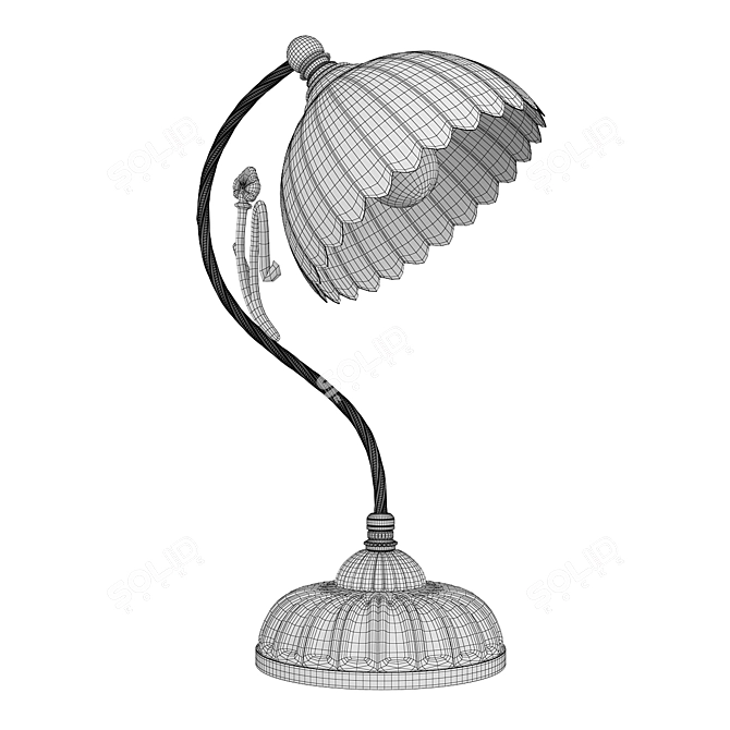 Elegant Modern Lamp 1825 3D model image 3