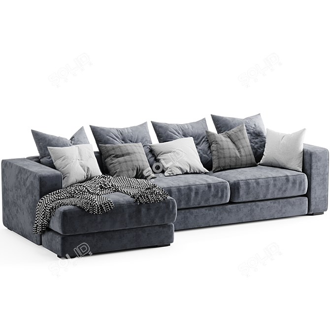 Boconcept Cenova: Modern Luxury Sofa 3D model image 2