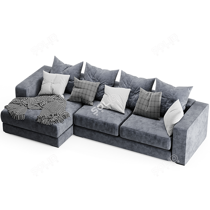 Boconcept Cenova: Modern Luxury Sofa 3D model image 4