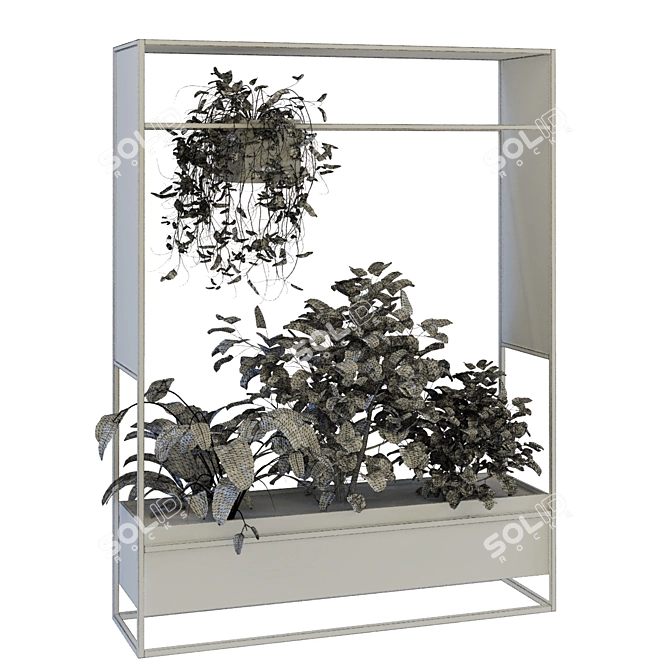 Botanical Bliss Plant Set 3D model image 7