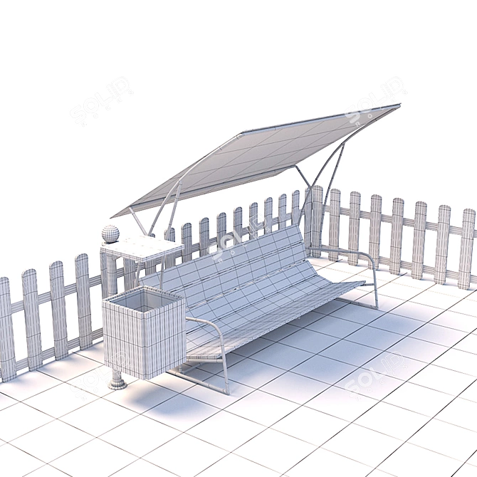 Outdoor Playground Fun Park 3D model image 7