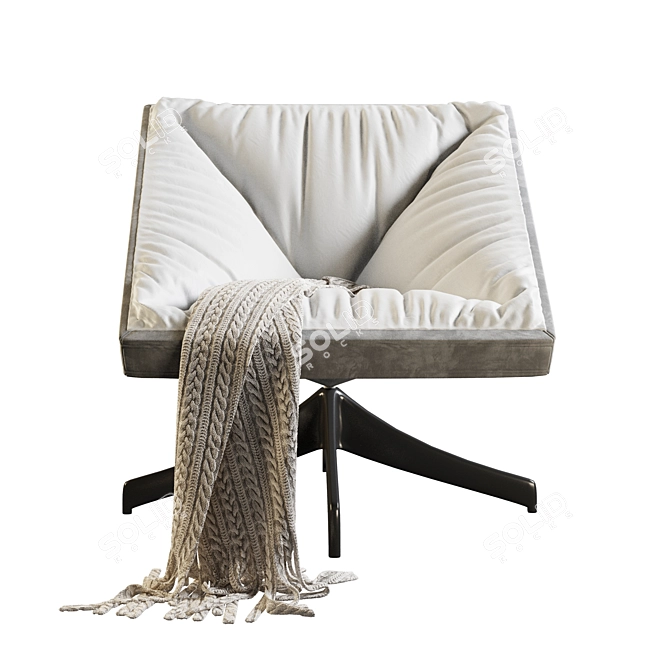 Elegant 2015 Armchair: Polys 133,464 3D model image 2