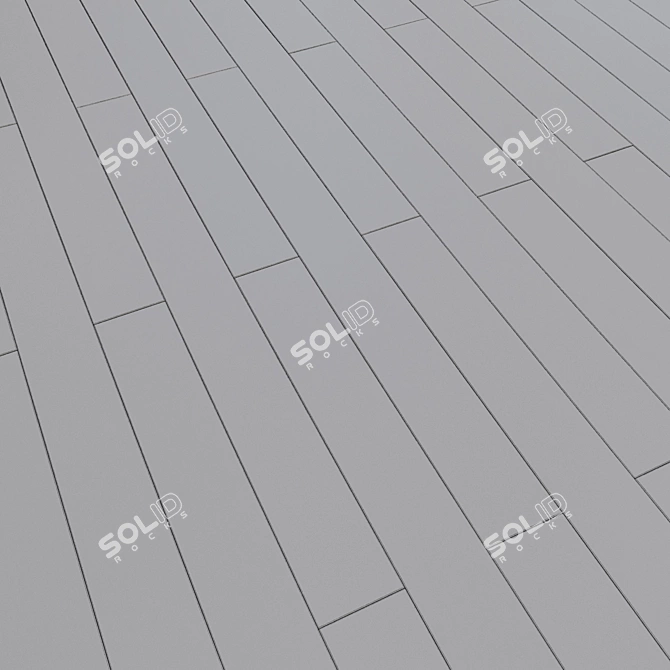 Parquet Pattern: Linear, Chevron, Herringbone 3D model image 4