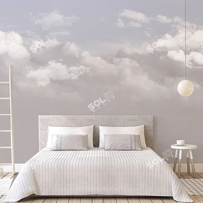 Title: Celestial Skies: 2751 Clouds Wallpapers 3D model image 2