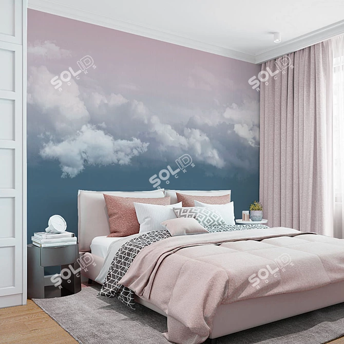 Title: Celestial Skies: 2751 Clouds Wallpapers 3D model image 5