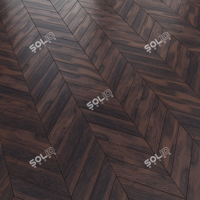 Parquet No. 5: Linear, Chevron, Herringbone 3D model image 2