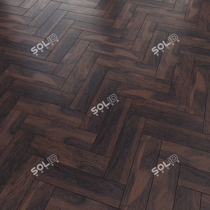 Parquet No. 5: Linear, Chevron, Herringbone 3D model image 3