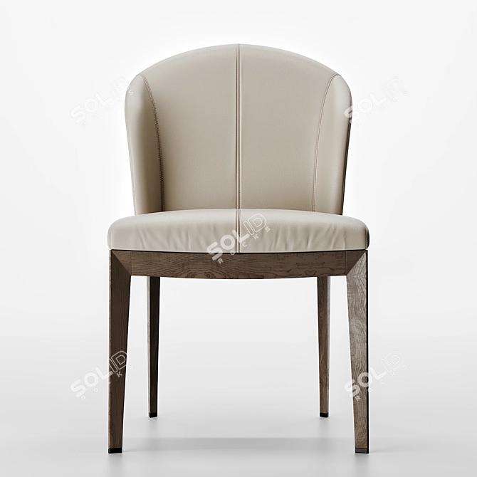 Giorgetti Normal Chair: Timeless Elegance. 3D model image 3