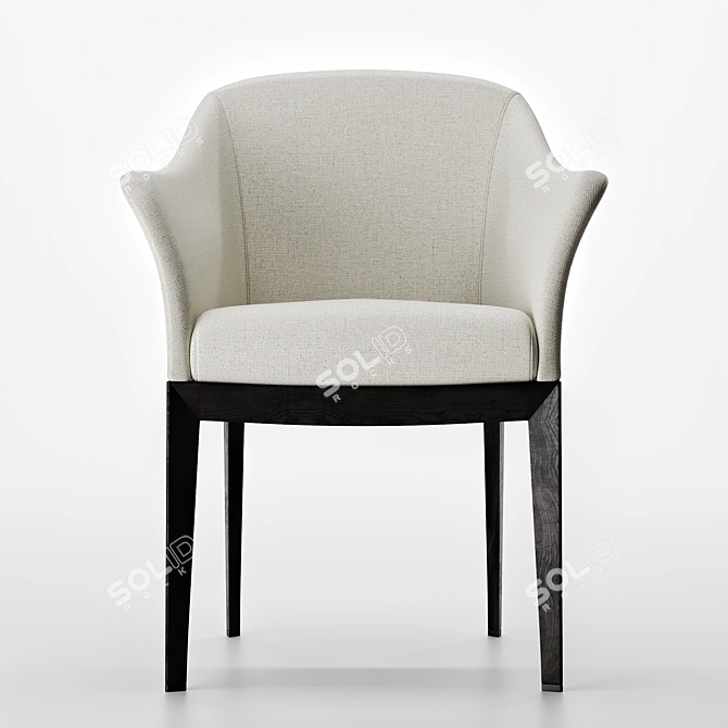 Giorgetti Normal Chair: Timeless Elegance. 3D model image 4