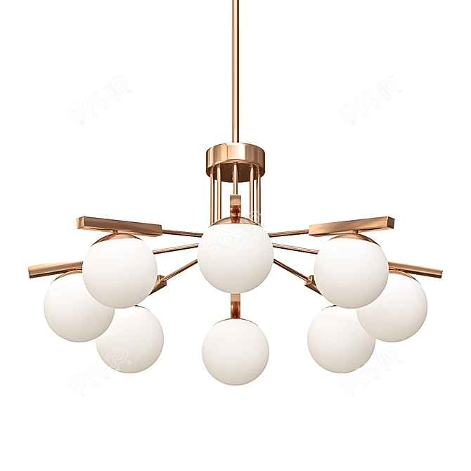 Minimalist Modern Design Lamp 3D model image 1