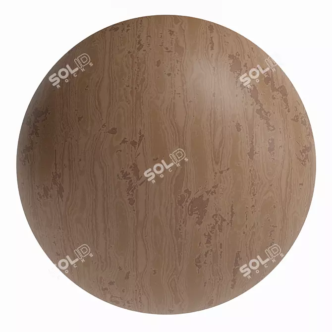 Worn Wood PBR Materials 3D model image 4