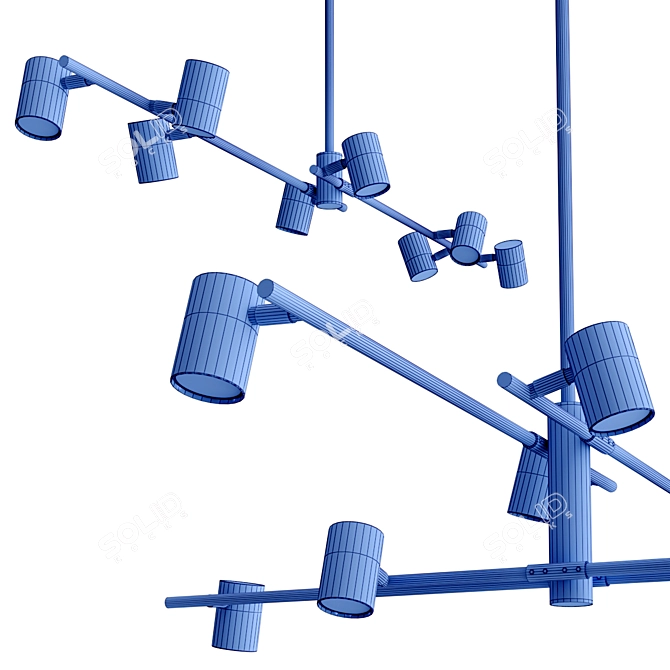 CASA Pendant Light Collection: Modern and Versatile 3D model image 5