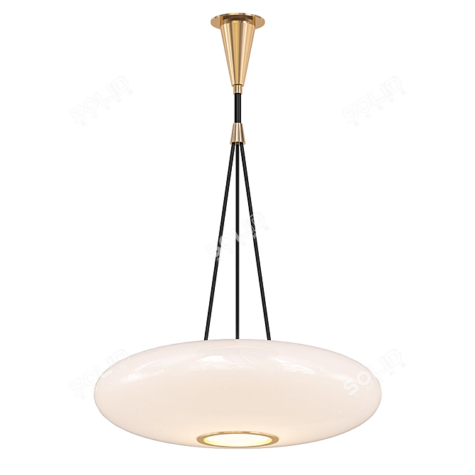 Elegant Pendant by Stilnovo 3D model image 1