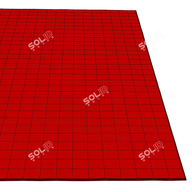 Luxury Duo Carpets Set 3D model image 5