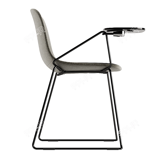 Elegant Seela S315 Chair: Perfect Blend of Style and Comfort! 3D model image 3