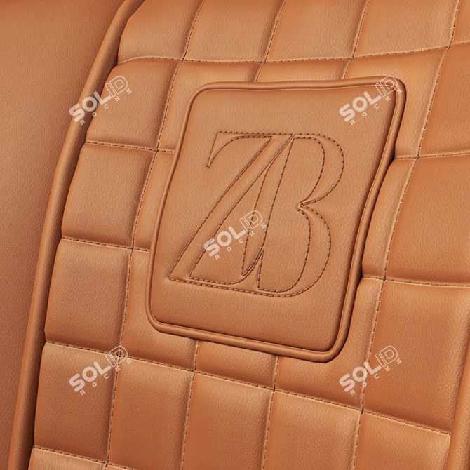 Quilted Luxury: Bruno Zampa Beverly 3D model image 5