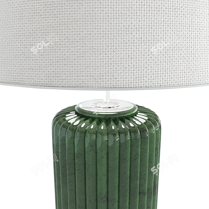 Stylish Ceramic Table Lamp 3D model image 3