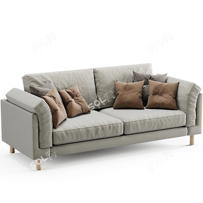 Boconcept Modern Sofa: Stylish and Comfortable 3D model image 3