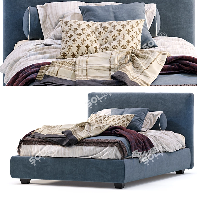 Ultimate Comfort Bed Max by Twils 3D model image 2