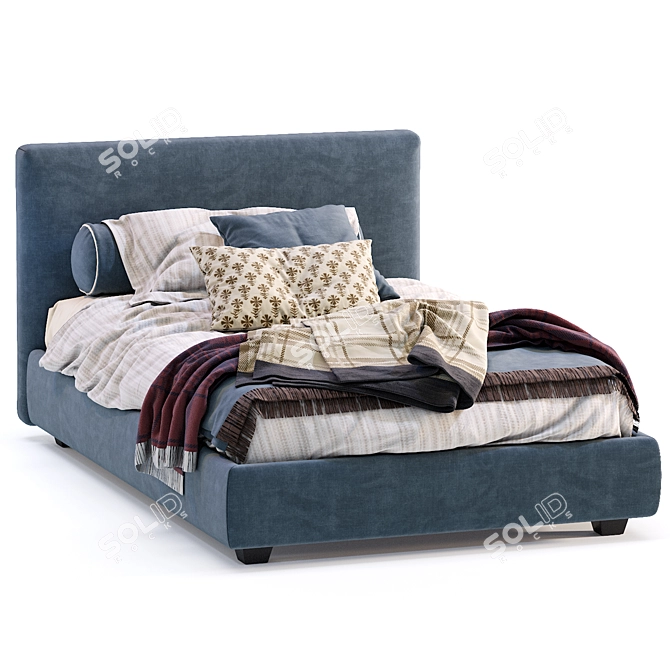 Ultimate Comfort Bed Max by Twils 3D model image 4