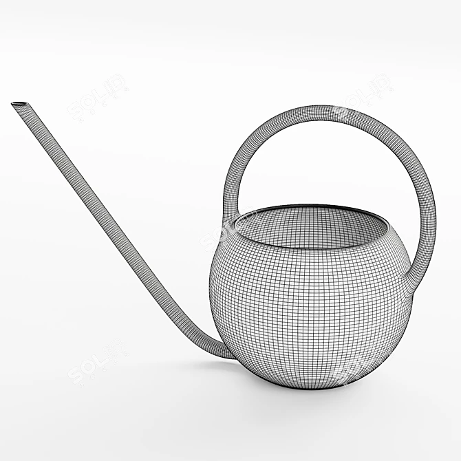 Minimalist Ron Watering Can 3D model image 6