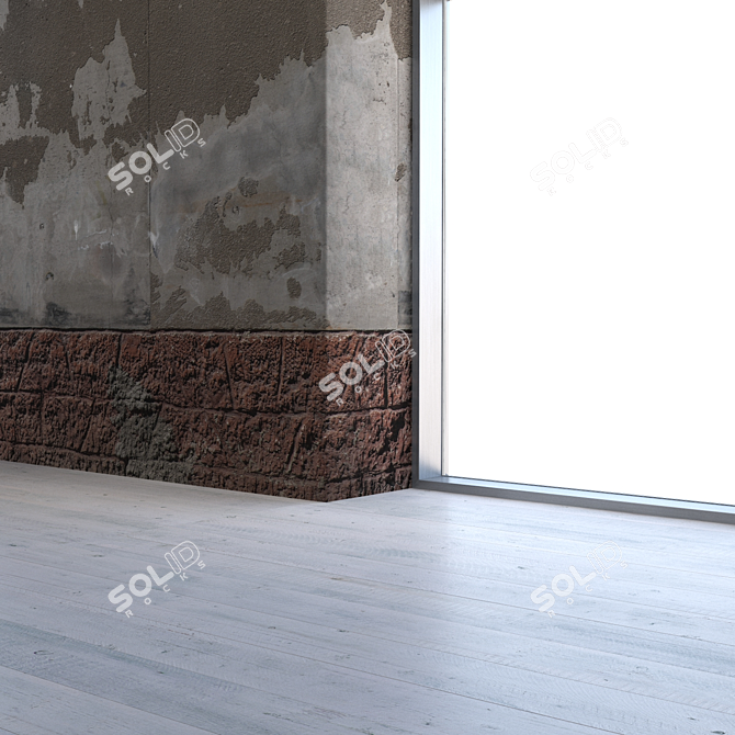 High-Resolution Seamless Facade Texture 3D model image 4