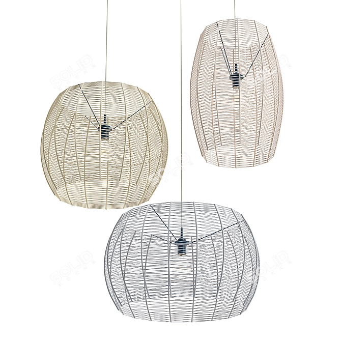 POMA Pendant Lighting 3D model image 1