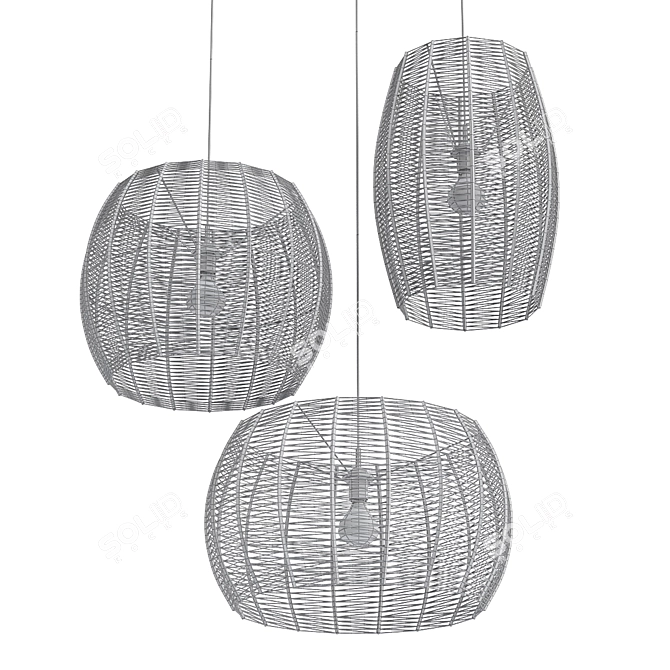 POMA Pendant Lighting 3D model image 2