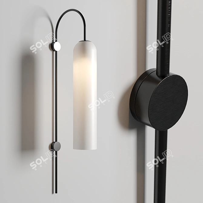 Ethereal Wall Light 3D model image 1