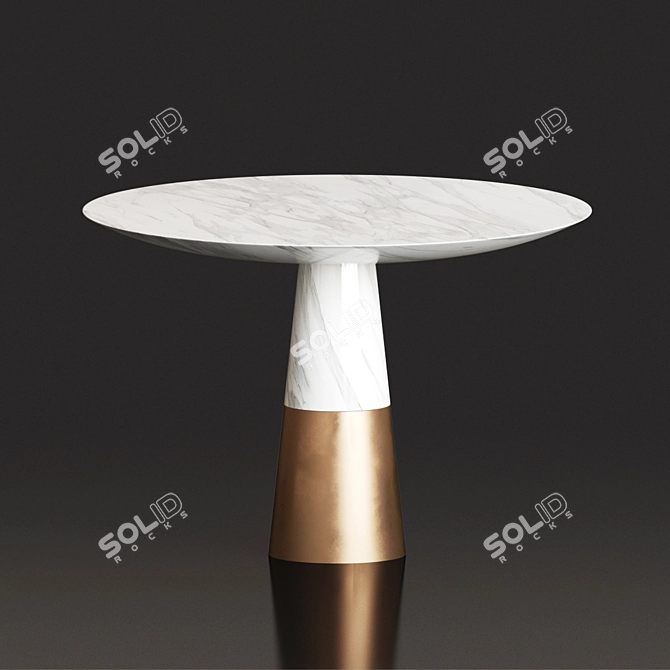 Modern Dining Set: 2012 Design 3D model image 3