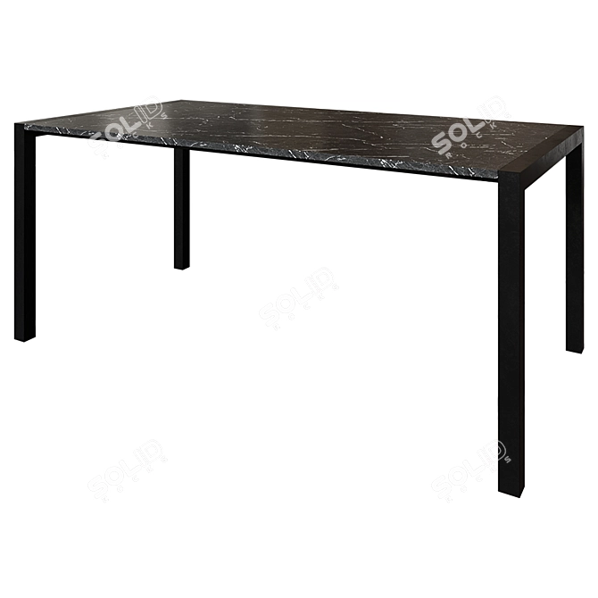 Actona Bicca 170/250 cm Extendable Dining Table 3D model image 1