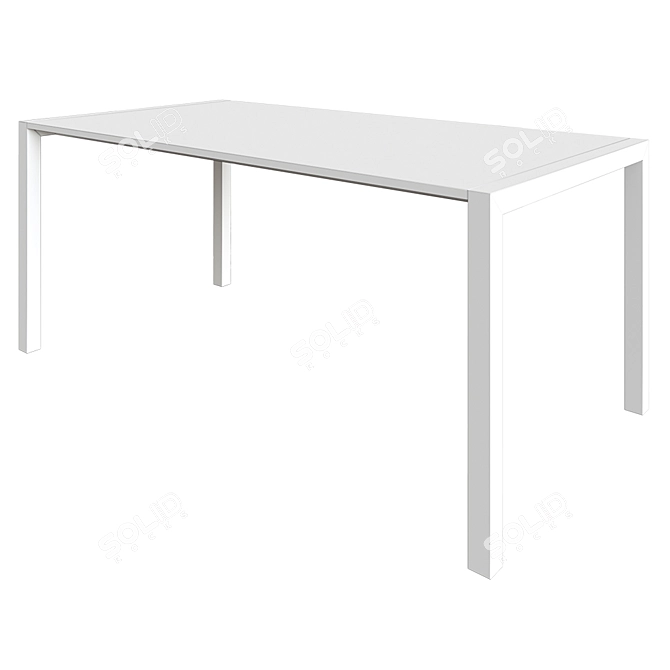 Actona Bicca 170/250 cm Extendable Dining Table 3D model image 4