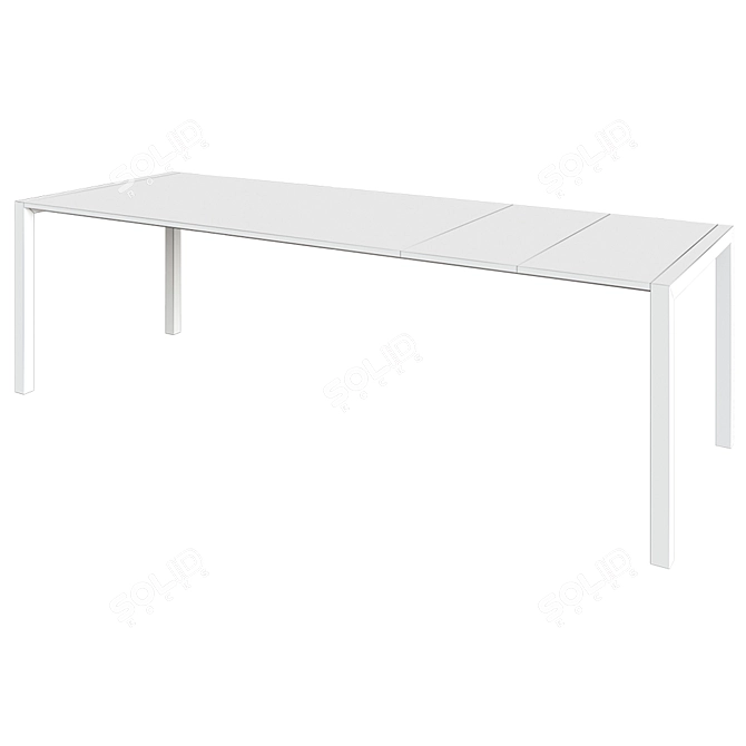 Actona Bicca 170/250 cm Extendable Dining Table 3D model image 6