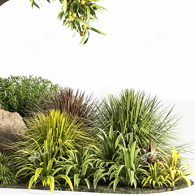 Alpine Hill 3D Model - High-Quality 3Ds Max Compatible 3D model image 5