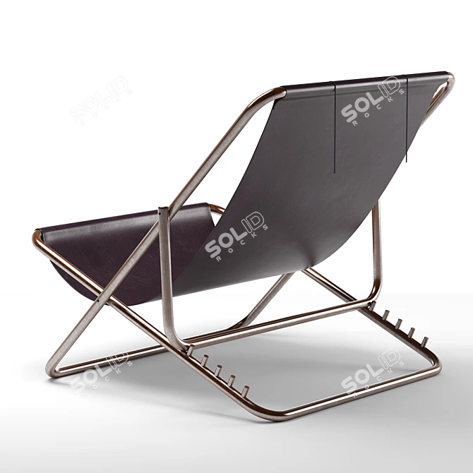 Remini Armchair: Luxurious Comfort for Your Home 3D model image 3