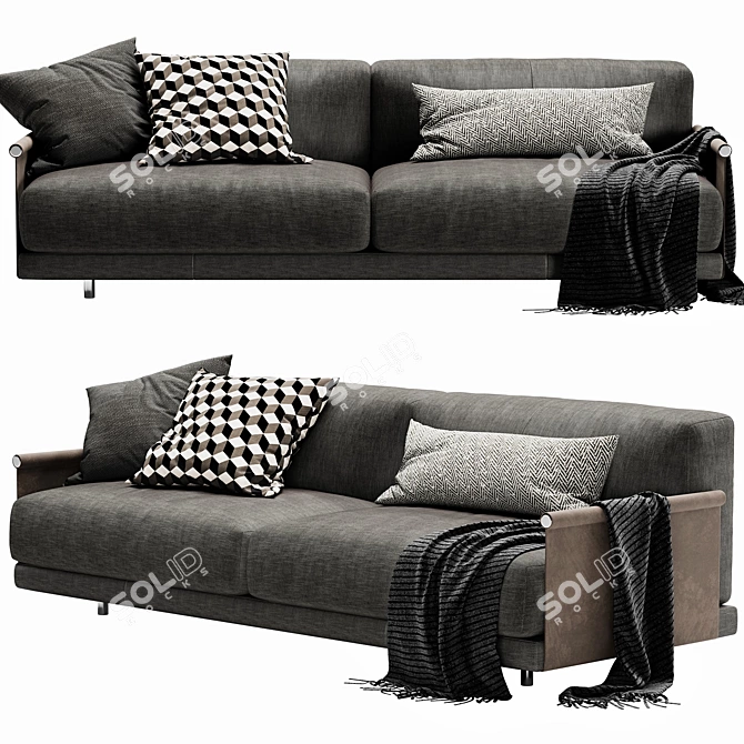 Modern Ditre Italia Athlon Sofa 3D model image 4