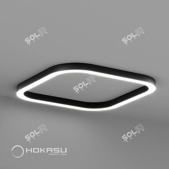 Title for the product: Dynamic Light Frame 3D model image 1