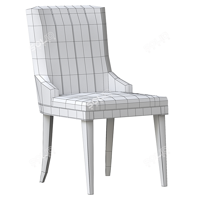  Stylish Mia Dining Chair - Promotional Offer 3D model image 5