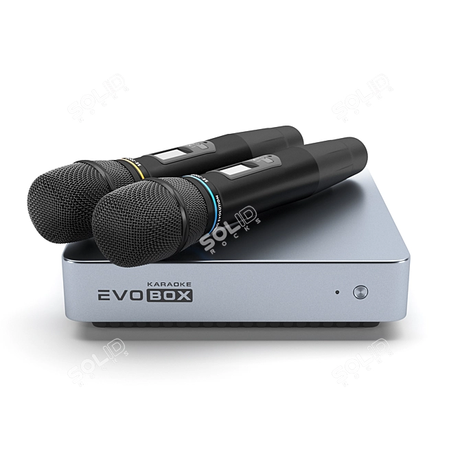 EVOBOX Home Karaoke System - Take the Stage! 3D model image 3