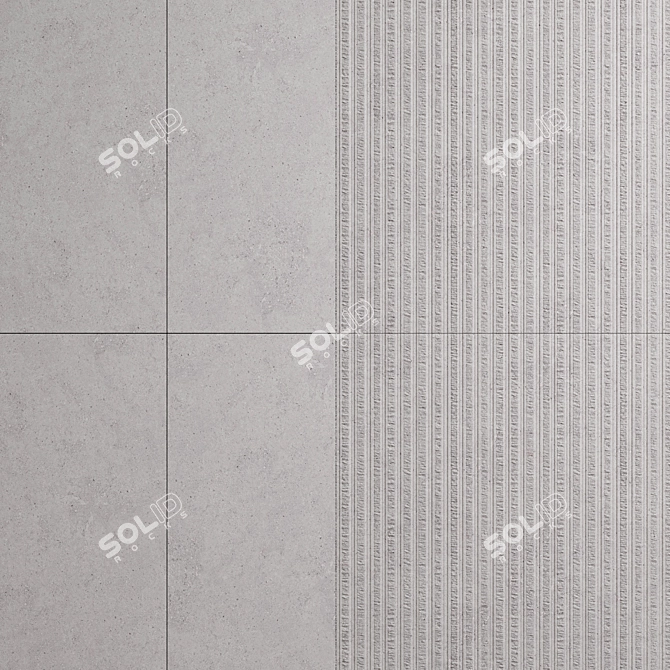 Elegant Prada Porcelanosa Tiles 3D model image 1