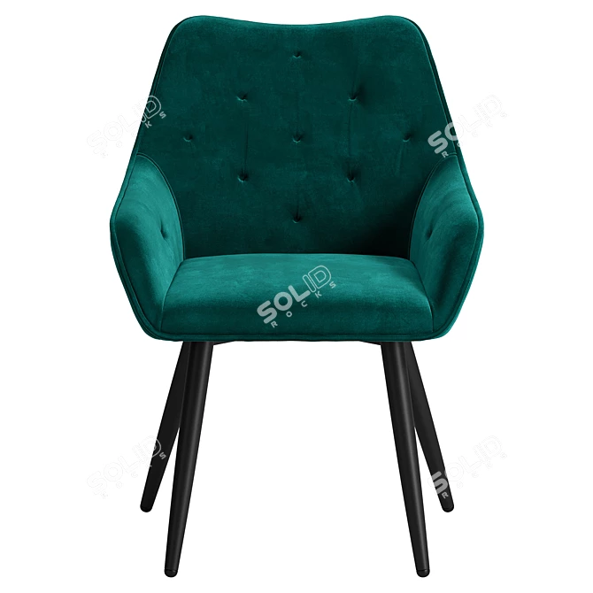Chandler Chair: Modern and Elegant Seating Option 3D model image 2