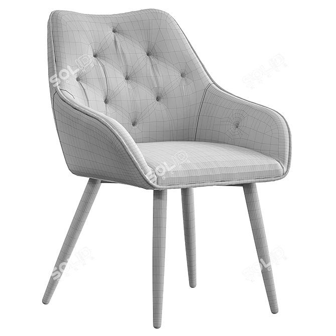 Chandler Chair: Modern and Elegant Seating Option 3D model image 6