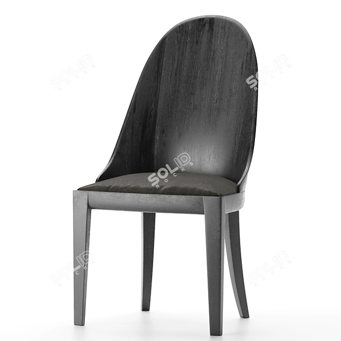 Rose Uniacke Theatre Chair: Elegant and Comfortable Seating 3D model image 3