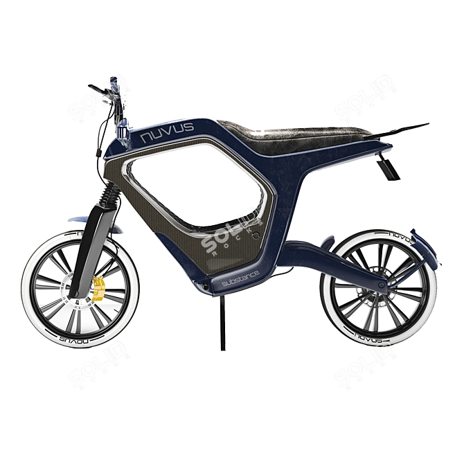 Electric Novus Bike: Powerful and Stylish 3D model image 7