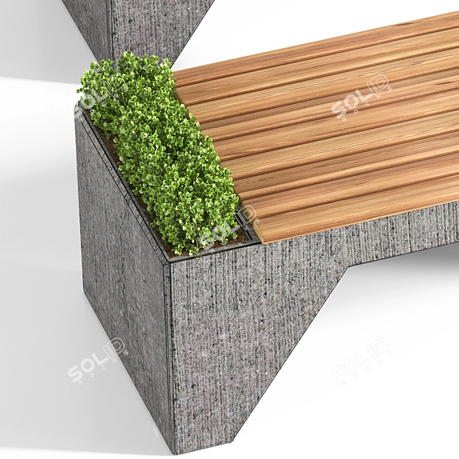 Park Bench | 3D Model 2015 3D model image 2